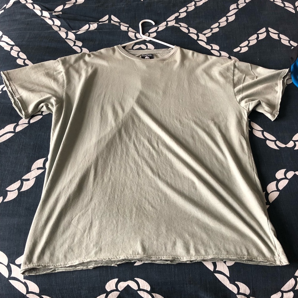Oversized T shirt Weighted BooHoo
